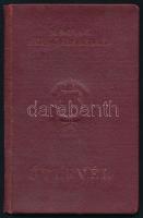 1962 Magyar Köztársaság által kiállított útlevél, olasz vízummal, végén okmánybélyegekkel