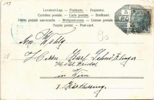 1902 Zur Erinnerung an das grosse Kaiser-Seemanöver bei Pola 1902. K.u.K. Kriegsmarine / In ricordo ...