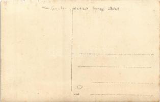 Első világháborús osztrák-magyar katonák az olasz fronton álcázott hegyi állások előtt / WWI K.u.K. ...