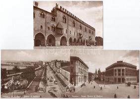 25 db RÉGI olasz város képeslap / 25 pre-1945 Italian town-view postcards