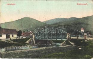 1911 Kőrösmező, Körösmező, Jaszinya, Jasina, Yasinia (Máramaros); Híd / bridge