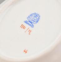 Herendi dió mintás porcelán tálka. Kézzel festett, jelzett, hibátlan 9x7,5 cm