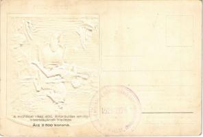 1526-1926 Mohácsi vész 400. évfordulójának dombornyomott emléklapja. A mohácsi síkon építendő Fogada...