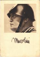 1938 Benito Mussolini, Italian National Fascist Party leader (EB)