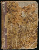 Lauka Gusztáv: A jó régi világ. Beszélygyüjtemény. Pest, 1863, Emich Gusztáv, 4+252+1 p. Átkötött fé...