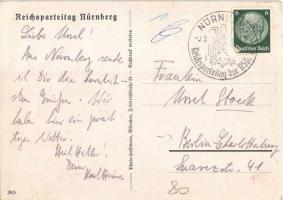 1938 Ein Volk, Ein Reich, Ein Führer. Reichsparteitag Nürnberg / Nuremberg Rally. NSDAP German Nazi ...