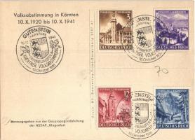 Kärntner! Dein Ehrentag. Volksabstimmung in Kärnten 10. X. 1920 bis 10. X. 1941. Herausgegeben von d...