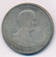 1930. 5P Ag "Horthy jobbra" T:3 patina Adamo P8
