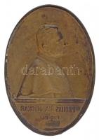 ~1930. "Prohászka Ottokár 1858-1927" Br lemezplakett (114x79mm) T:2