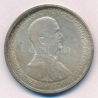 1930. 5P Ag Horthy jobbra T:2- patina Adamo P8