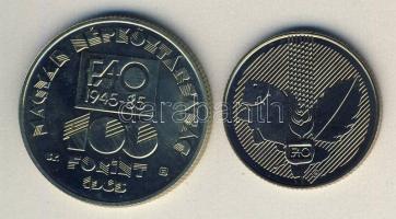 1985. 20Ft + 100Ft "FAO" pár T:BU