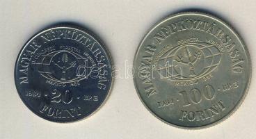 1984. 20Ft + 100Ft "FAO" pár T:BU