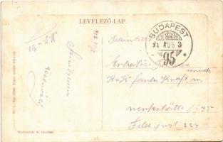 1917 Budapest XX. Pestszenterzsébet, Pesterzsébet, Erzsébetfalva; Polgári fiú és leány iskola. W.L. ...