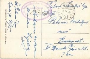 1940 Marosvásárhely, Targu Mures; posta és távirda palota, Fall K. és fia üzlete / Oficiul Telegrafo...