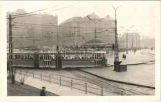 Budapest II. Moszkva tér (Széll Kálmán tér), villamosok. photo