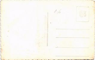 1942 Hévíz, fürdőzők. photo