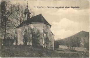 Nagysáros, Velky Saris; II. Rákóczi Ferenc udvari kápolnája. Holénia Béla kiadása, Divald / castles chapel