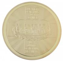 Svájc DN "Henri Guisan / Svájc négy tábornoka" aranyozott fém emlékérem (70mm) T:PP
Switz...