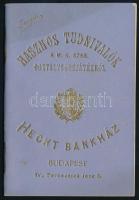 Hecht Bankház. Hasznos Tudnivalók a m. kir. szab. osztálysorsjátékról. Szerk.: Ligeti Antal. Bp., 1898, Rigler J. Ede, 28+4 p.