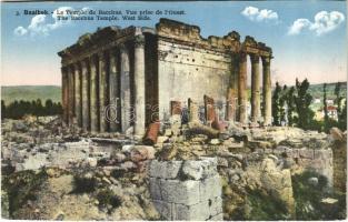 Baalbek, Le Temple de Bacchus. Vue prise de lOuest / The Bacchus Temple, West Side (cut)