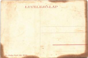 Siófok, Park részlet. 200. Hirsch Mór kiadása (vágott / cut)