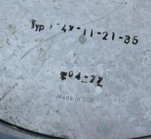 Glashütte elektrochron, retró fali óra, kipróbálatlan, d: 26 cm