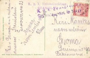 Budapest V. Vilmos Császár út (ma Bajcsy-Zsilinszky út) és Károly körút, 43-as villamos a Zugliget f...