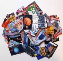 100 db használt magyar telefonkártya