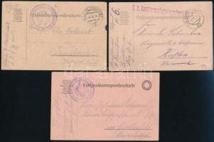 8 db I. világháborús osztrák magyar + 2 db II. világháborús német tábori posta küldemény