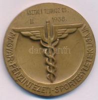 Matskássy Gyula (1912-1971) 1938. "Bajnoki Érem / Asztali Tennisz II. 1938. - Magyar Pénzintéze...