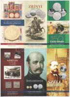 2006-2020. 45db klf színes MNB tájékoztató emlékpénzekhez