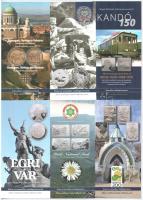 2006-2020. 45db klf színes MNB tájékoztató emlékpénzekhez