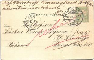 1907 Kőszeg, Güns; Szabóhegy. Róth Jenő kiadása / Schneiderberg (EB)