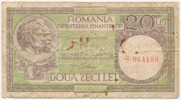 Románia 1950. 20L T:III- Romania 1950. 20 Lei C:VG Krause P#80