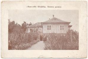 1942 Révfülöp, Anna villa a Balaton partján (EB)