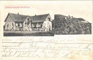 1907 Fonyód, Balaton-Fonyód fürdőtelep, nyaraló, villa (fl)