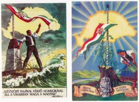 8 db MODERN magyar irredenta reprint képeslap / 8 modern Hungarian irredenta reprint motive postcard...