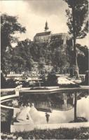 ~1950 Nyitra, Nitra; vártemplom, park / castle church, park