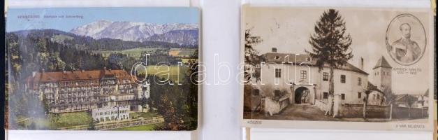 2 db képeslap album 300 és 96 férőhellyel / 2 postcard albums for 300 and 96 postcards