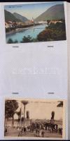 2 db képeslap album 300 és 96 férőhellyel / 2 postcard albums for 300 and 96 postcards