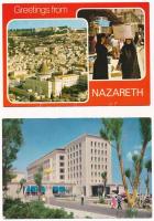 31 db MODERN izraeli város képeslap / 31 modern Israel town-view postcards