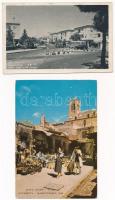 31 db MODERN izraeli város képeslap / 31 modern Israel town-view postcards