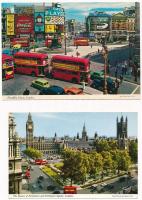 38 db MODERN angol város képeslap / 38 modern British town-view postcards