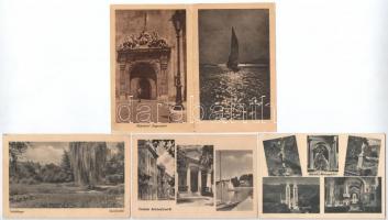 43 db MODERN 60 filléres magyar város képeslap / 43 modern Hungarian town-view postcards