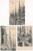 Milano, Milan; - 5 pre-1945 postcards