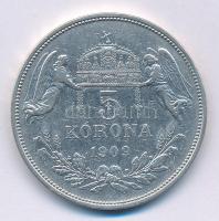 1909KB 5K Ag "Ferenc József" T:2,2-
Adamo K7