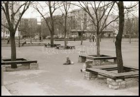 cca 1960 és 1985 között készült felvételek vegyesen, 325 db vintage NEGATÍV Magyar Alfréd budapesti ...