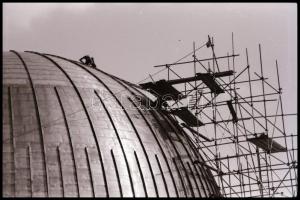 cca 1977 Budapesti Planetárium kupolája, Kalocsai Rudolf (?-?) budapesti fotóriporter és fotóművész ...