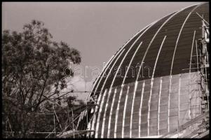 cca 1977 Budapesti Planetárium kupolája, Kalocsai Rudolf (?-?) budapesti fotóriporter és fotóművész ...