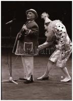 cca 1977 Budapesti Cirkusz, Kalocsai Rudolf (?-?) budapesti fotóriporter és fotóművész hagyatékából,...